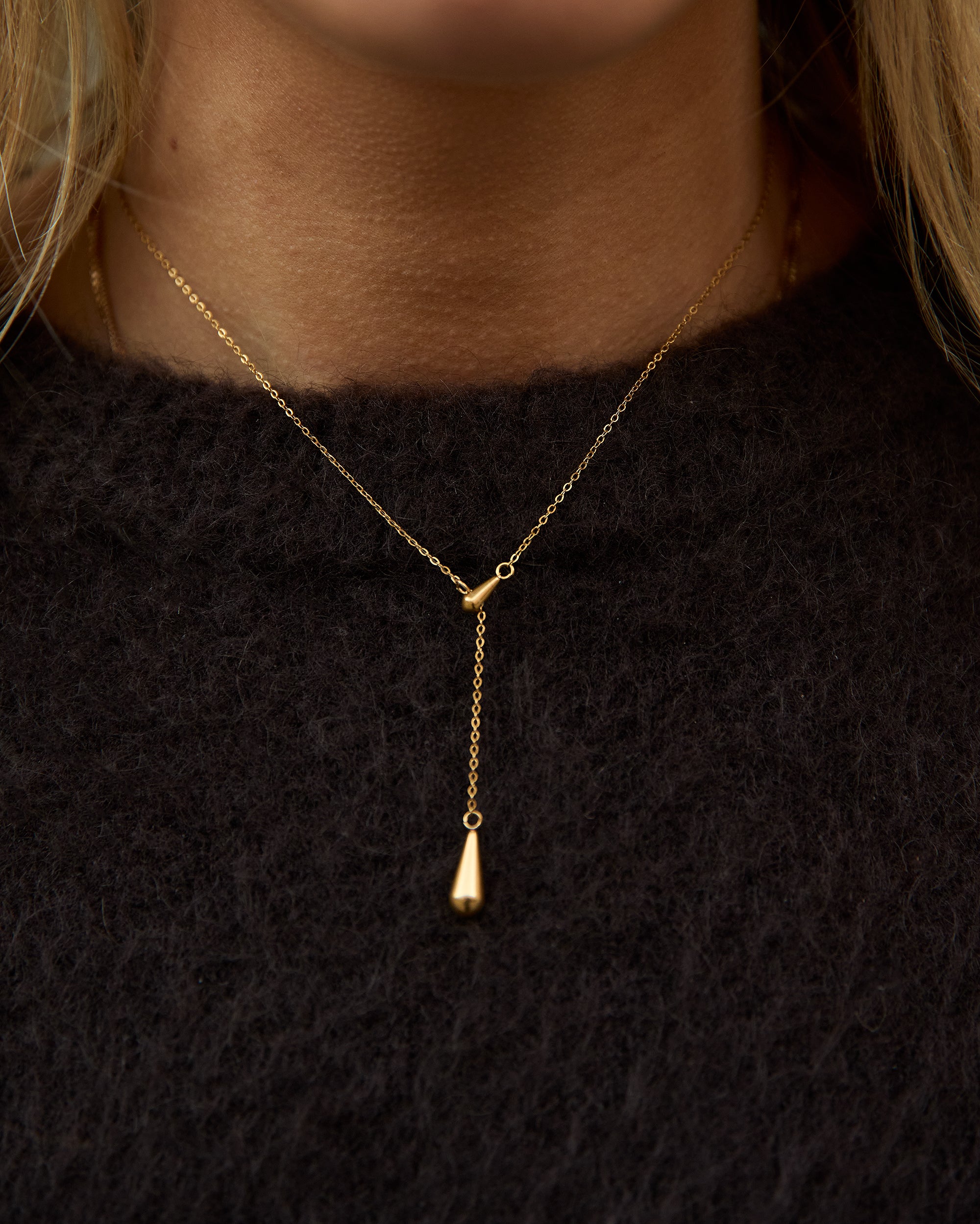 Two Drops Necklace