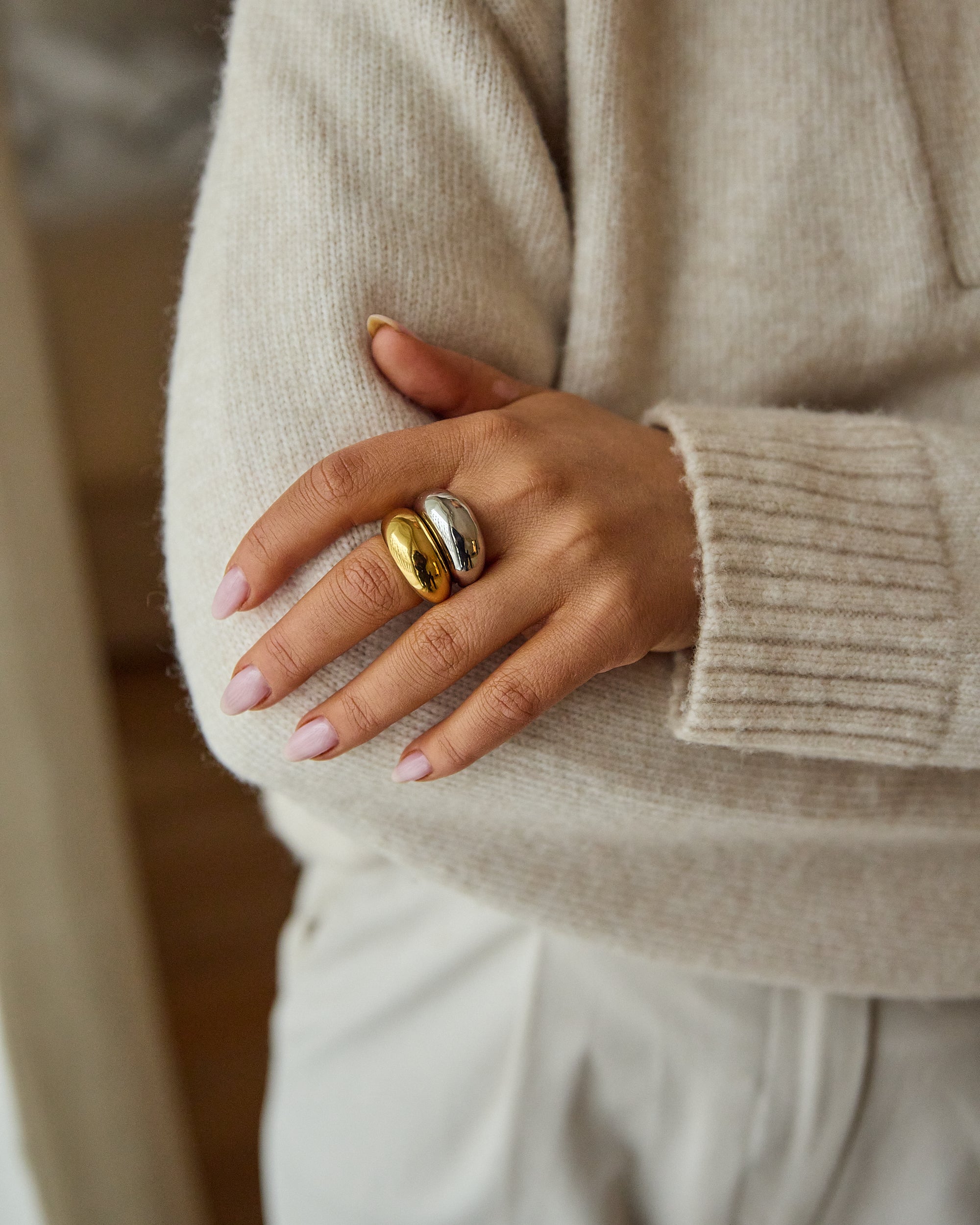 Chunky Ring Guld