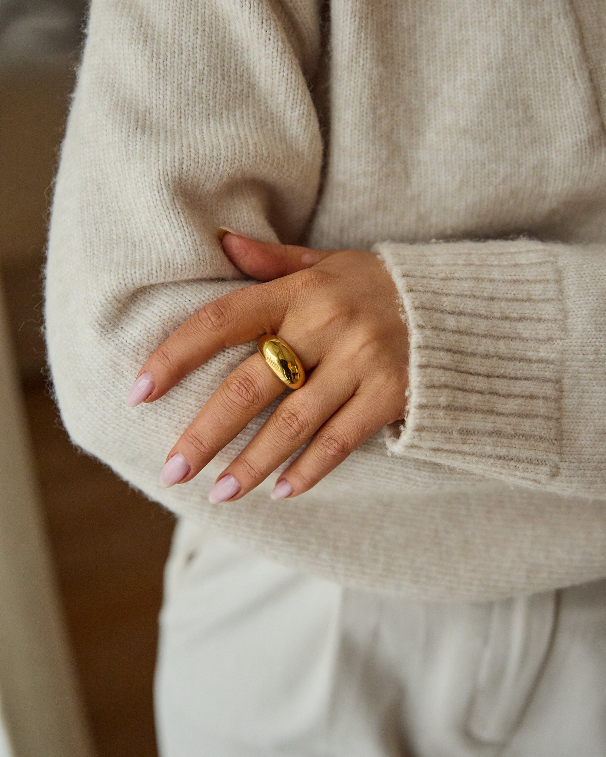 Chunky Ring Guld