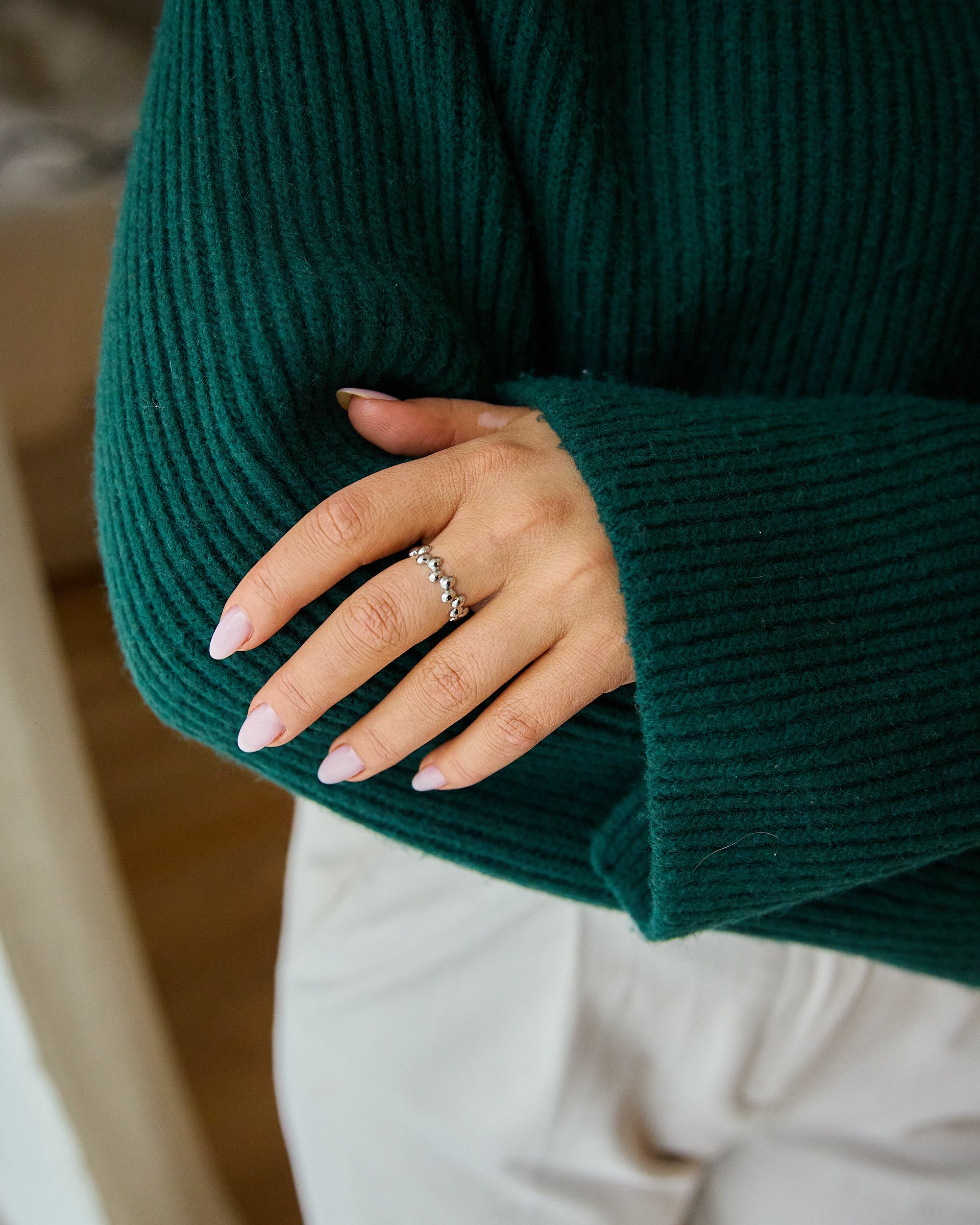 Bubble Ring Silver