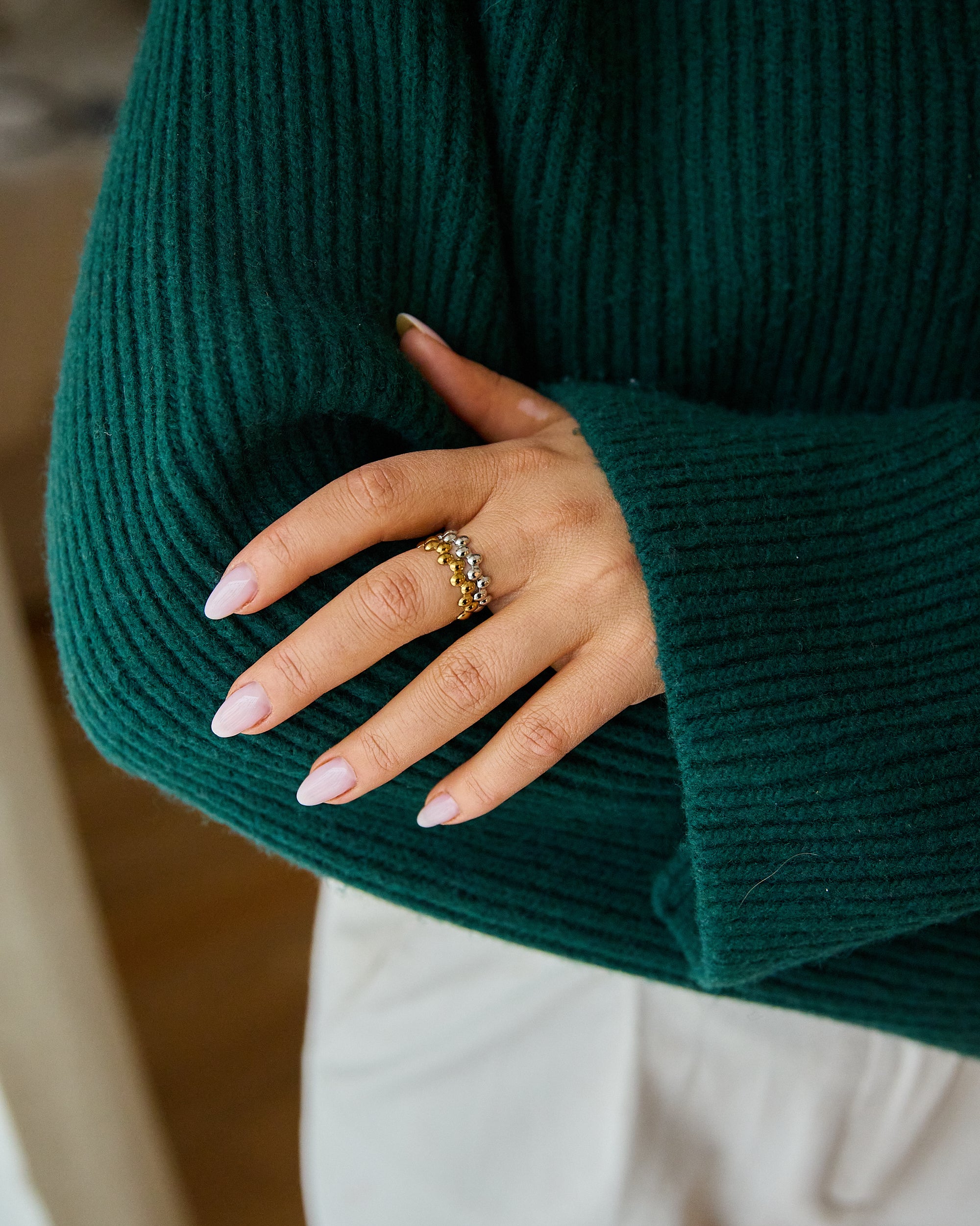 Bubble Ring Gold