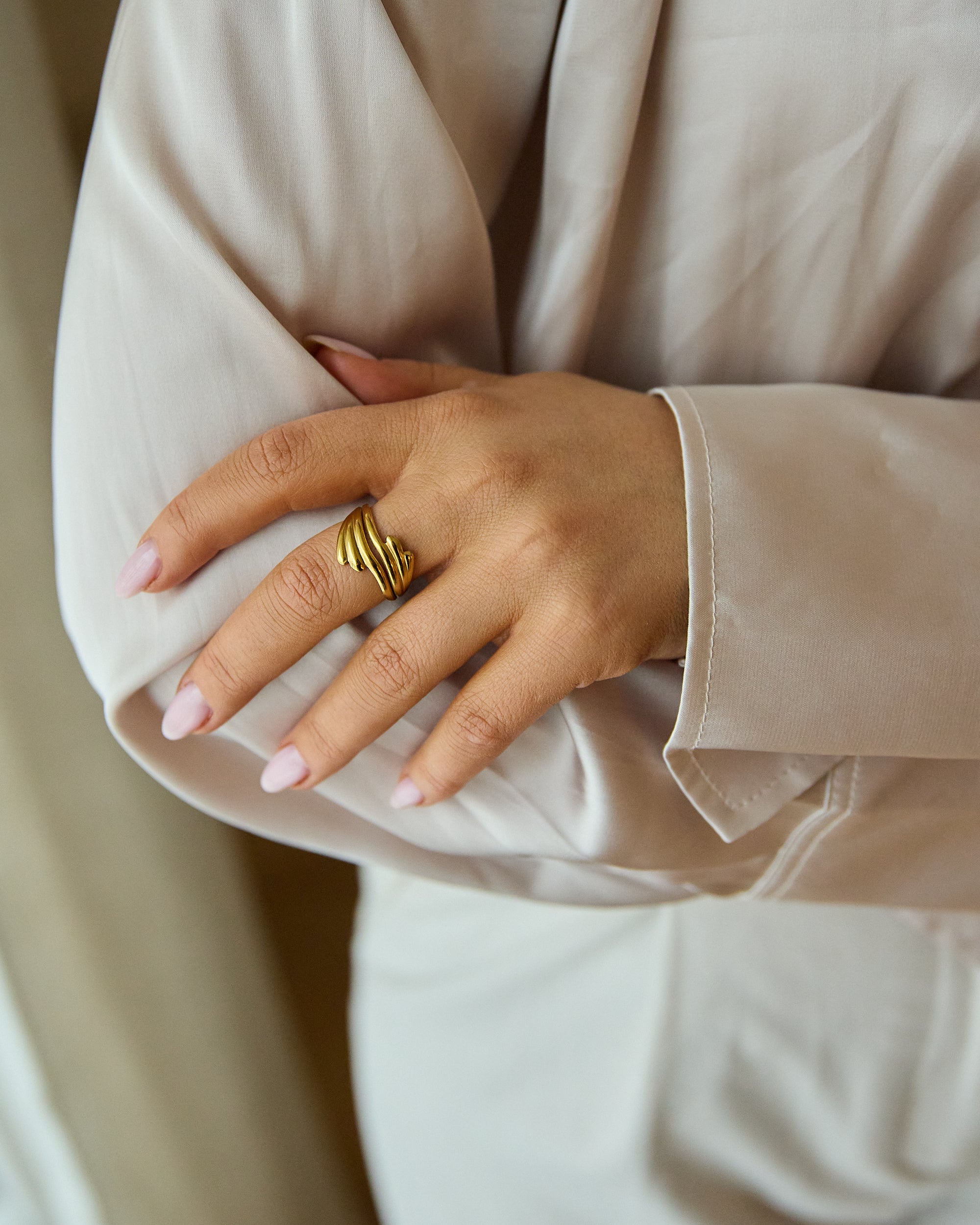 Flow Ring Gold