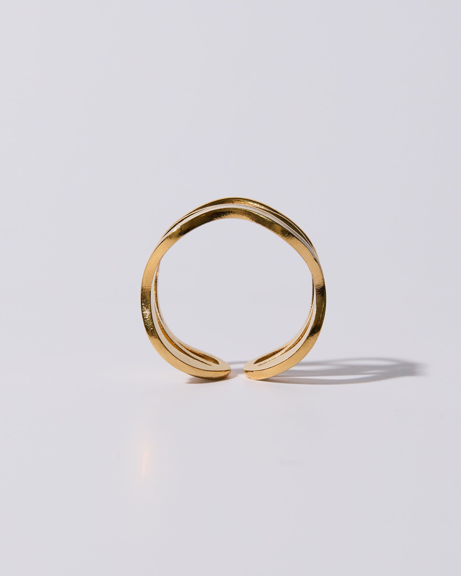 Layered Wavy Ring