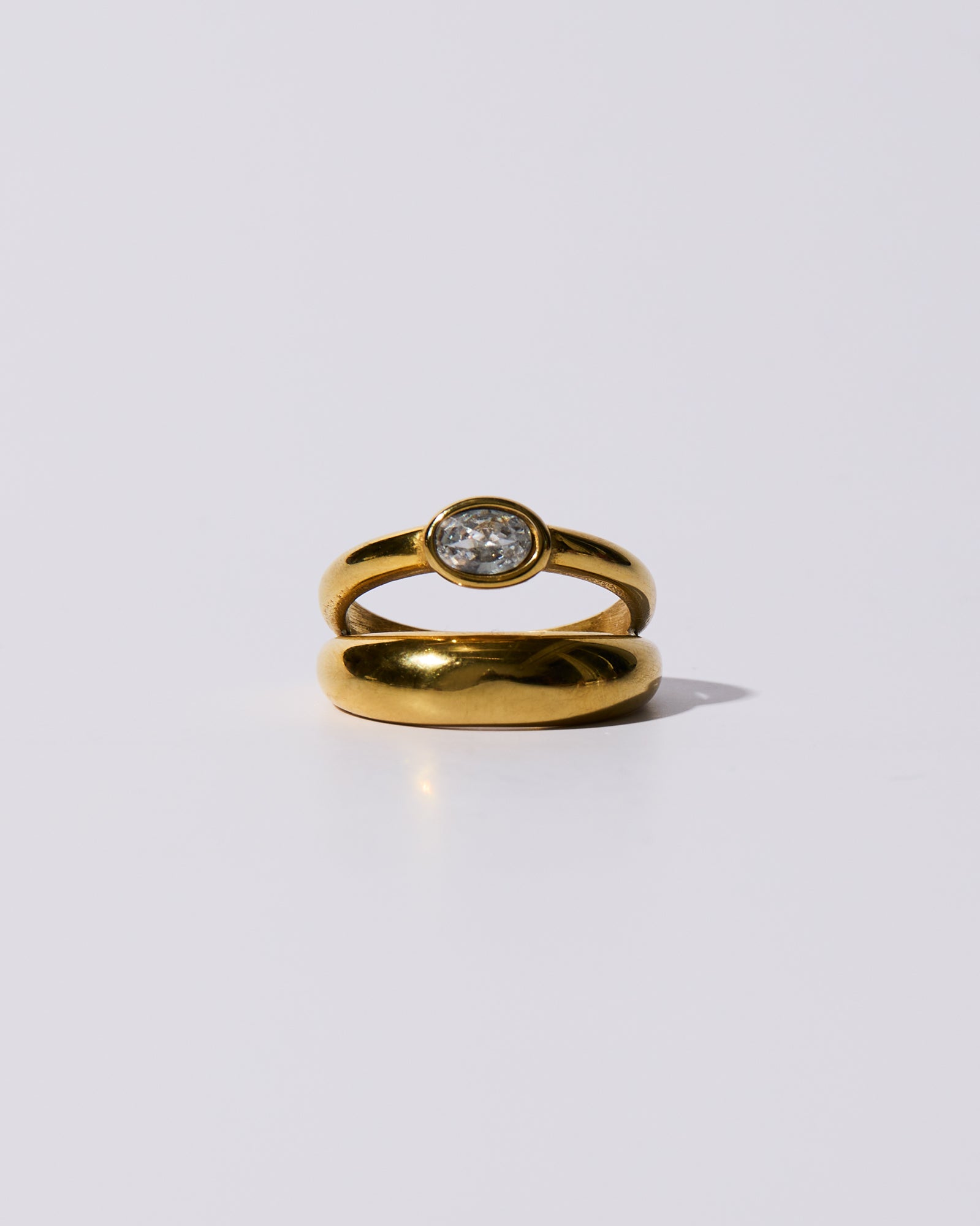 Stone Split Ring