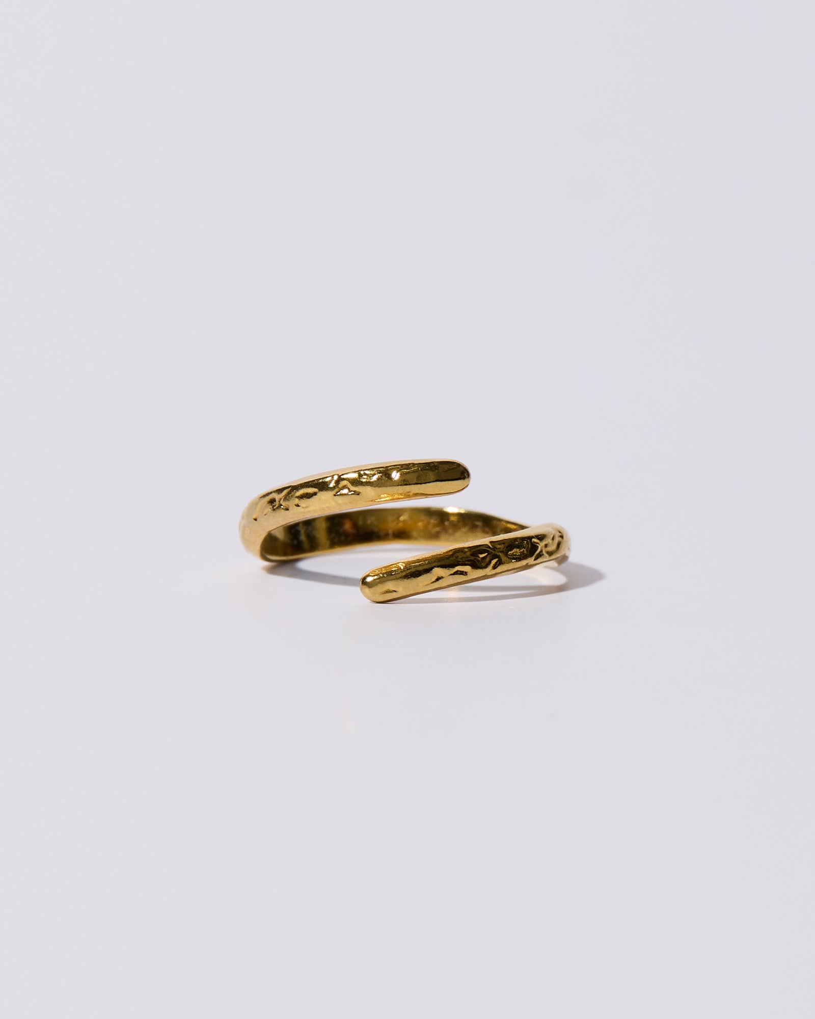 Petite Structured Ring Gold