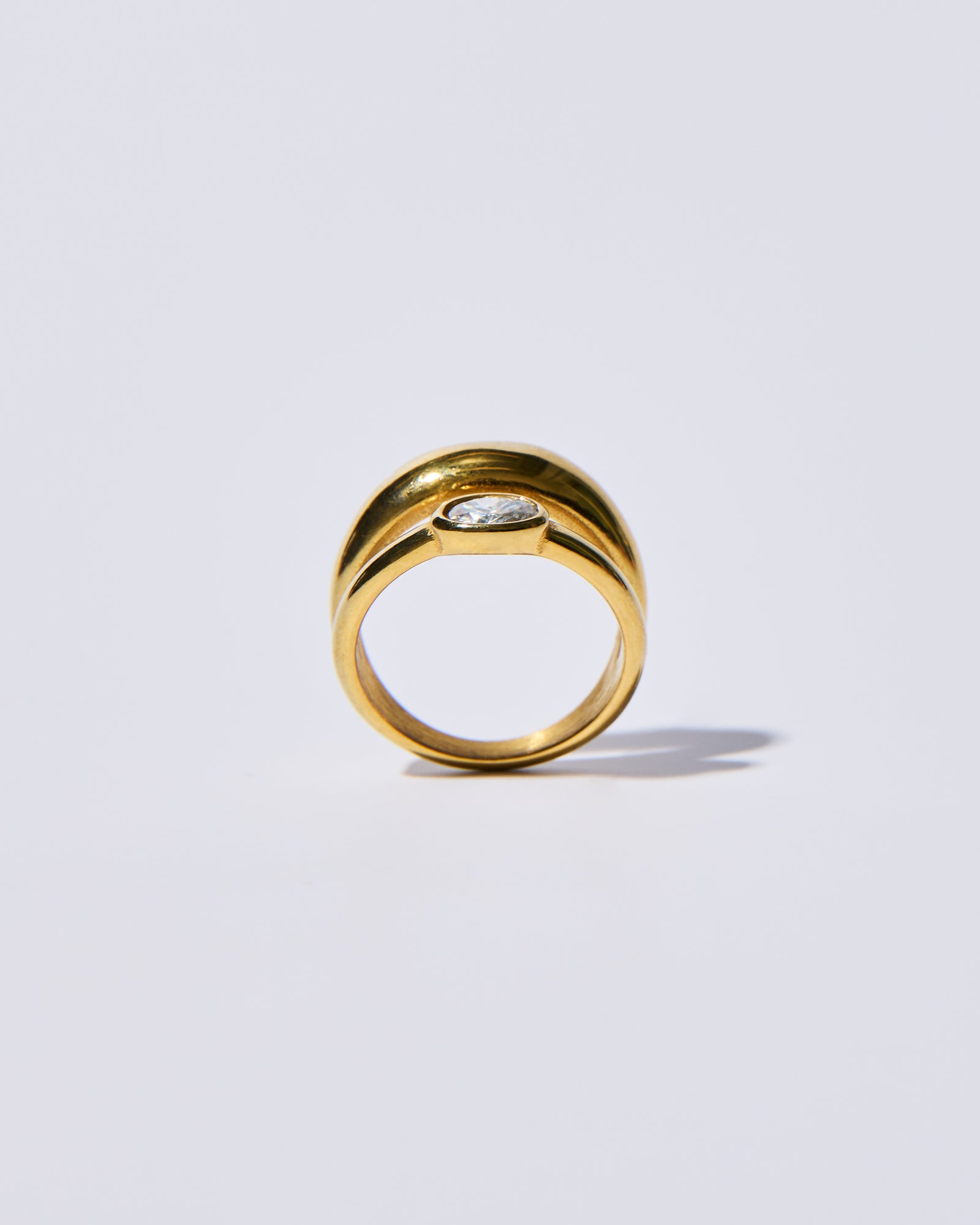 Stone Split Ring