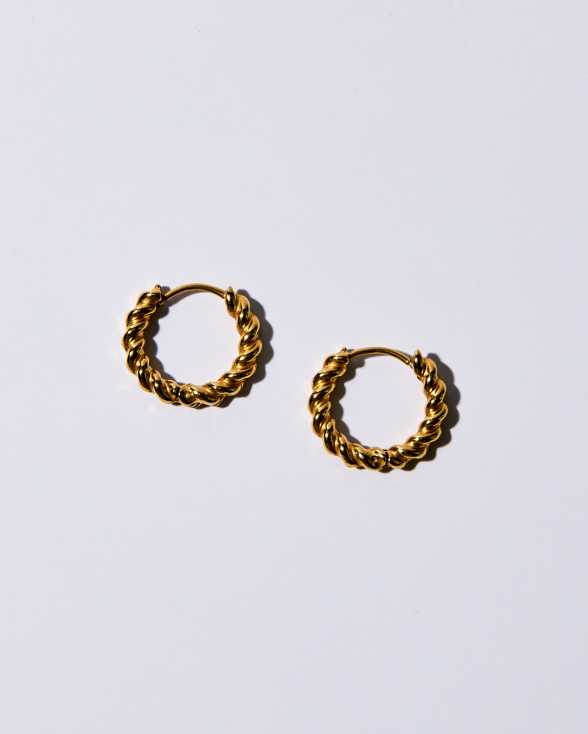 Twisted Hoops Gold