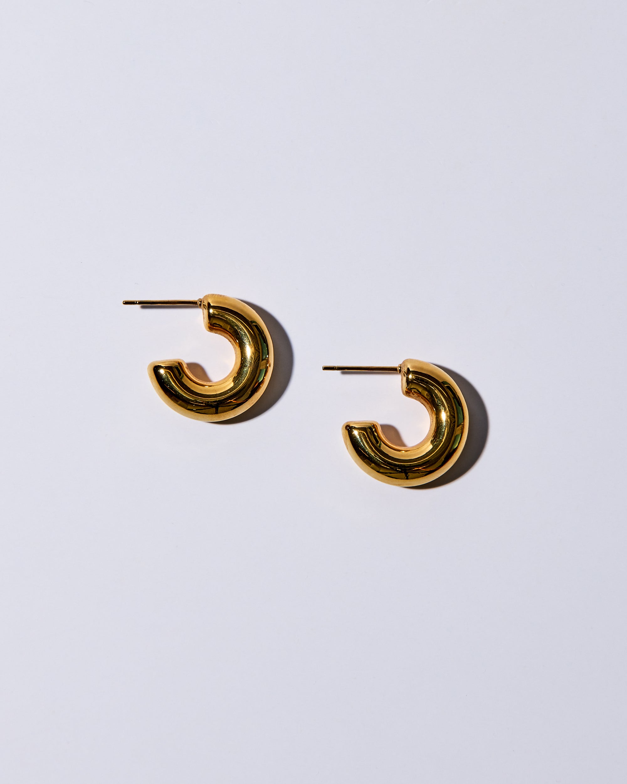 Small Chunky Hoops Gold