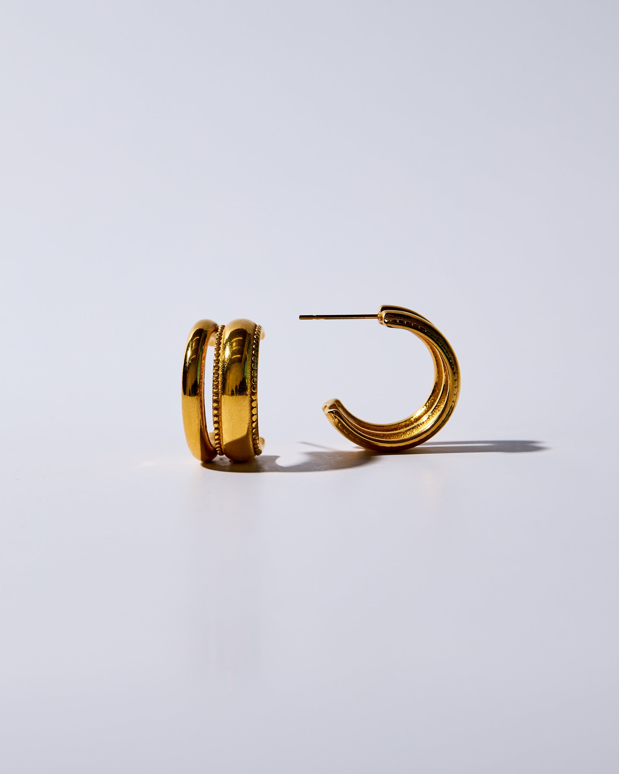 Double Dot Hoops